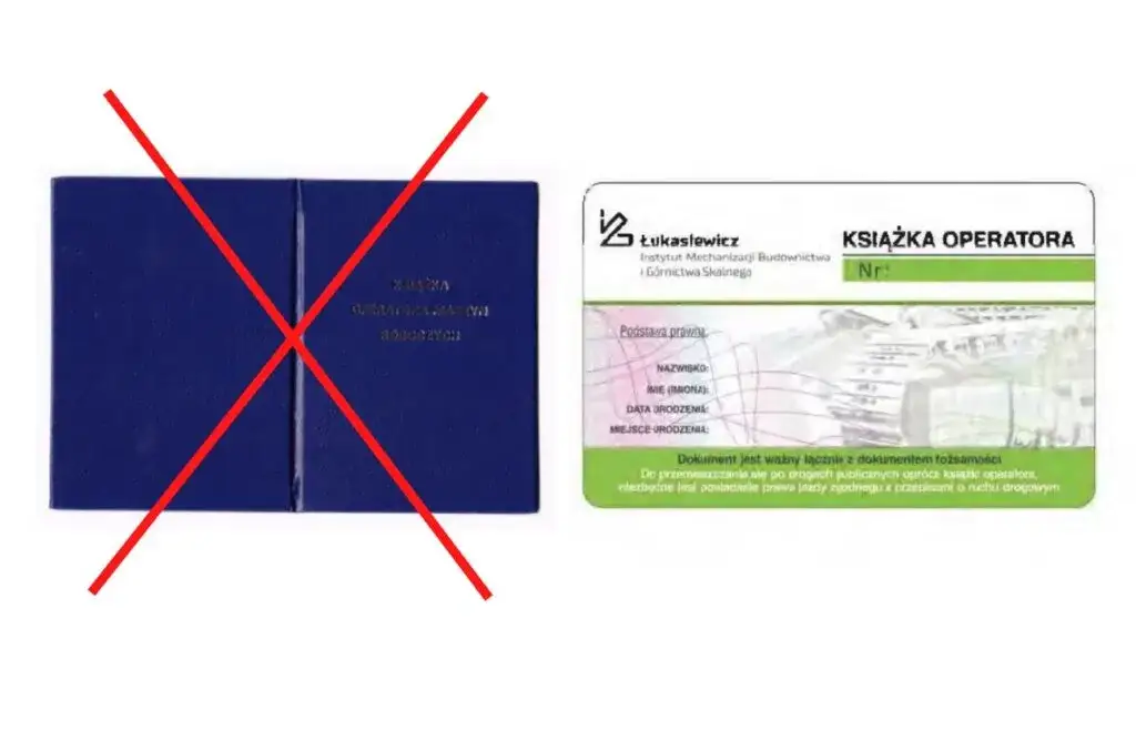 książeczka operatora koparki IMBiGS